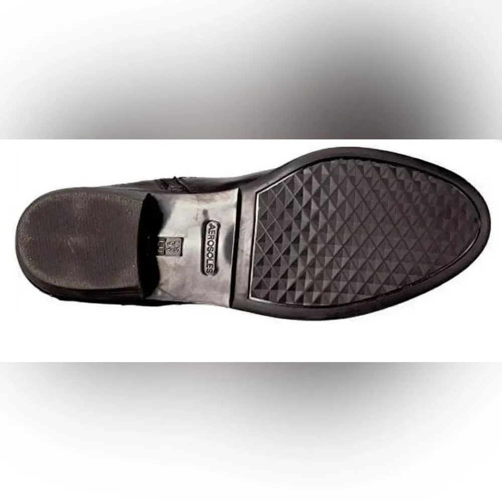 Aerosols West Side leather studded boots